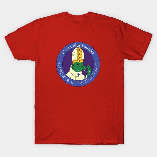 Crocodilus Pontifex T-Shirt by The Metafox Crew Shop